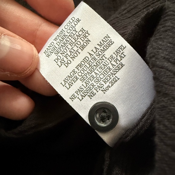 Z Supply 100% Cotton Button Up Shirt Sz M/L - Picture 8 of 11